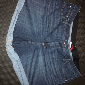 Gently used size 24W Jean shorts from Evri